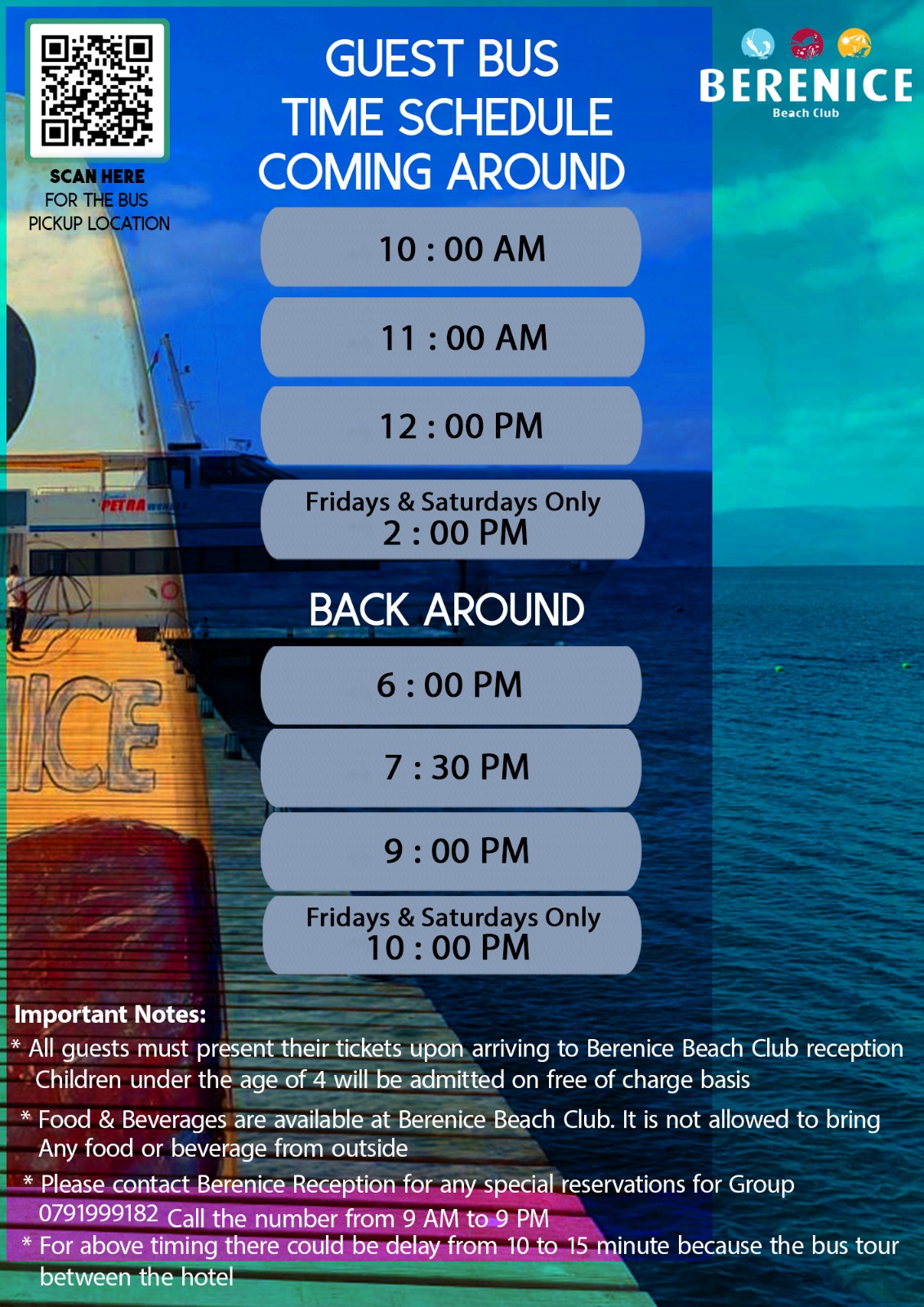 bus schedule english